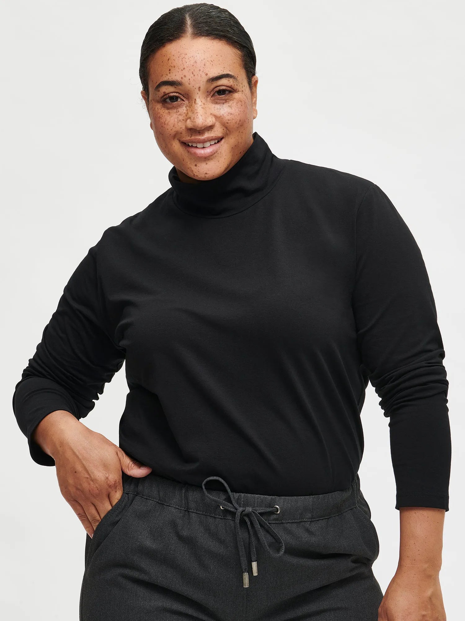 black